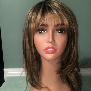 Paula Young wig - Brewster - in color chocolate eclair  size average